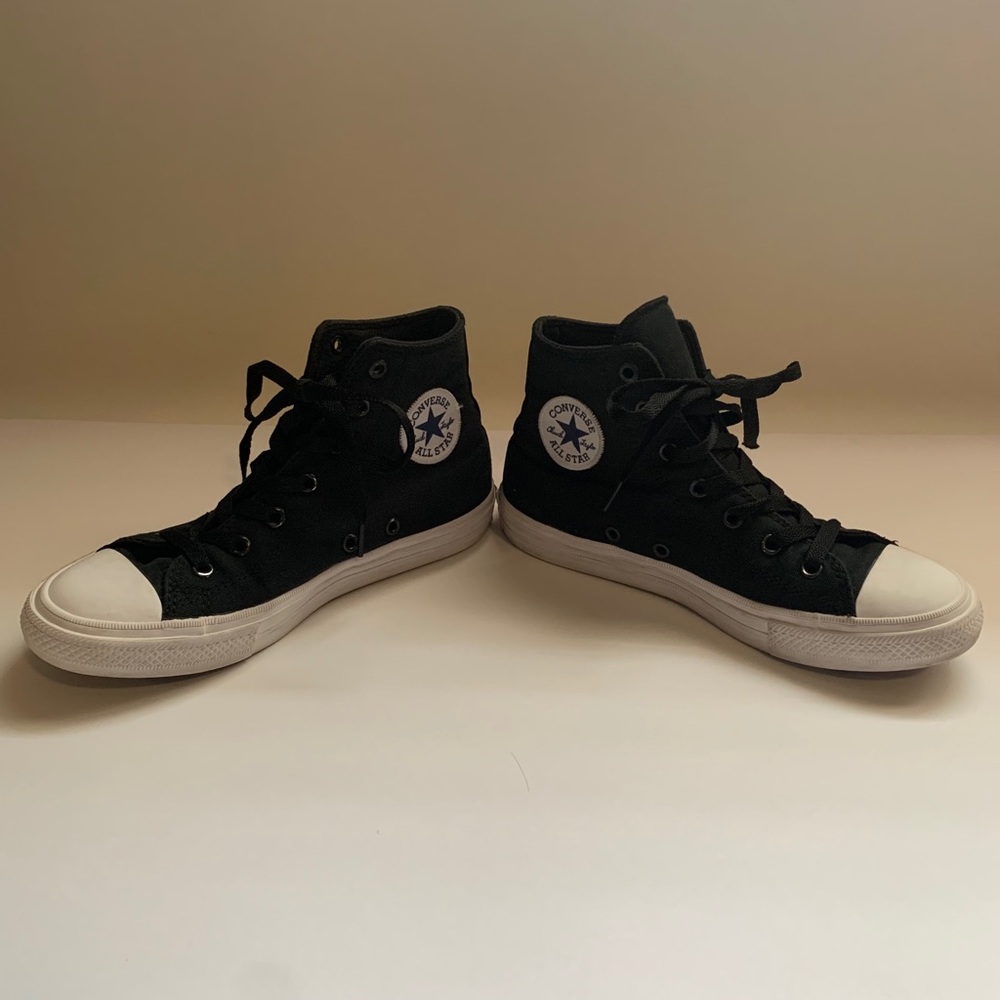 Converse black all star high tops